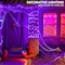 Luxrite A19 LED Edison Purple and Orange Light Bulbs 4.5W 60W Equivalent Clear Glass E26 Base, 3PK LR21721 LR21726-3PC - alternate 6